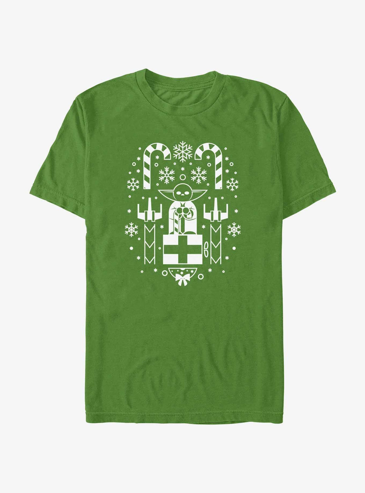 space adventure Christmas Yoda T-Shirt