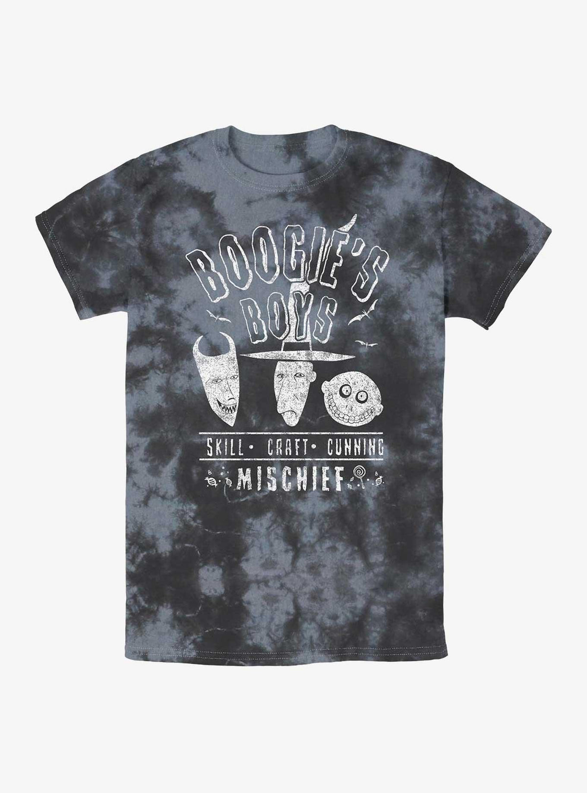 spooky holiday Boogie's Boys Tie-Dye T-Shirt