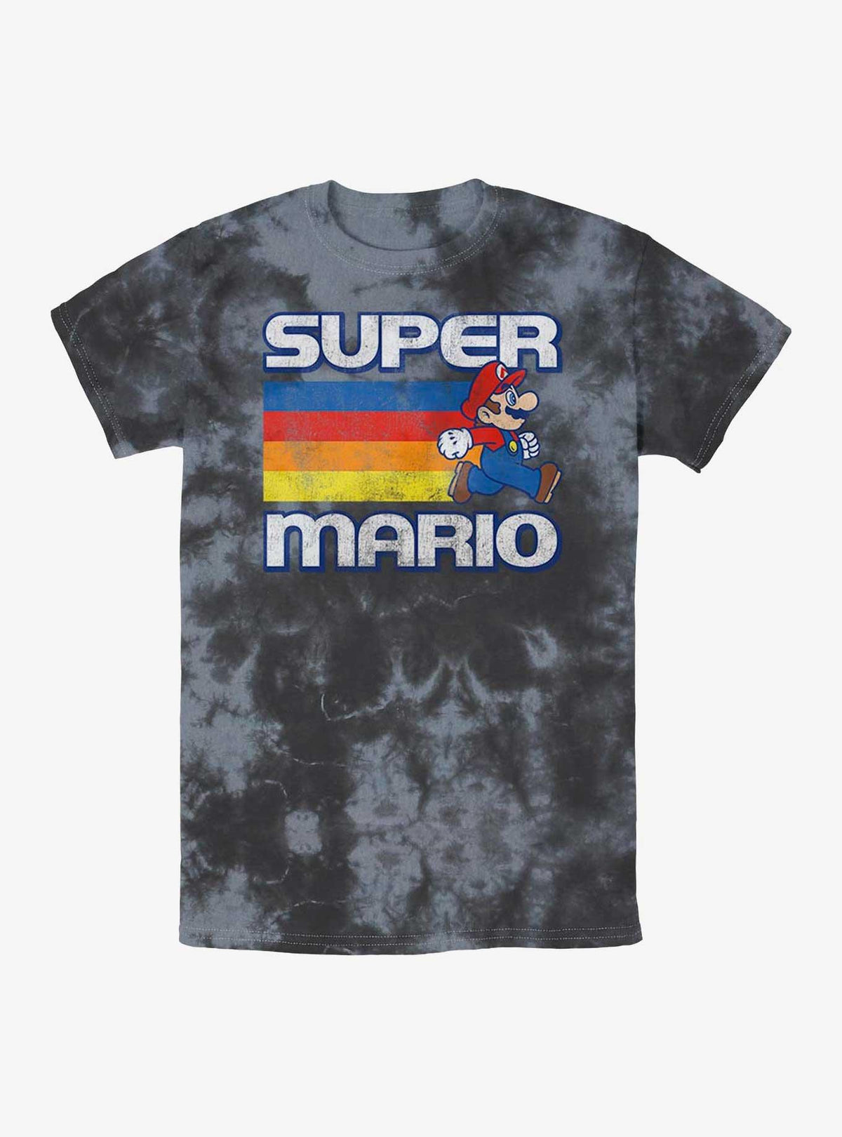 Nintendo Fast Lane retro platform gamer Tie-Dye T-Shirt