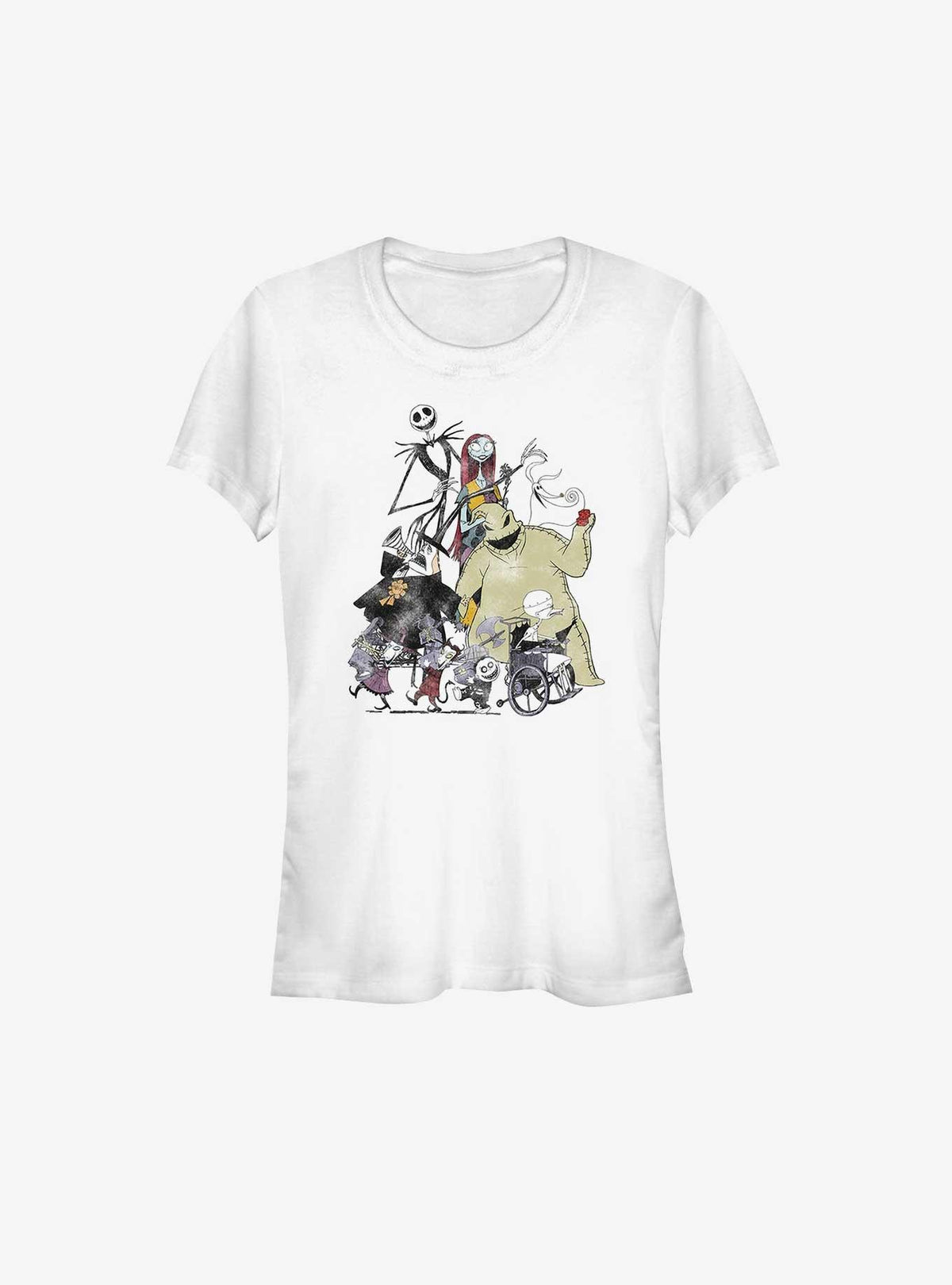 spooky holiday Halloween Town Members Girls T-Shirt