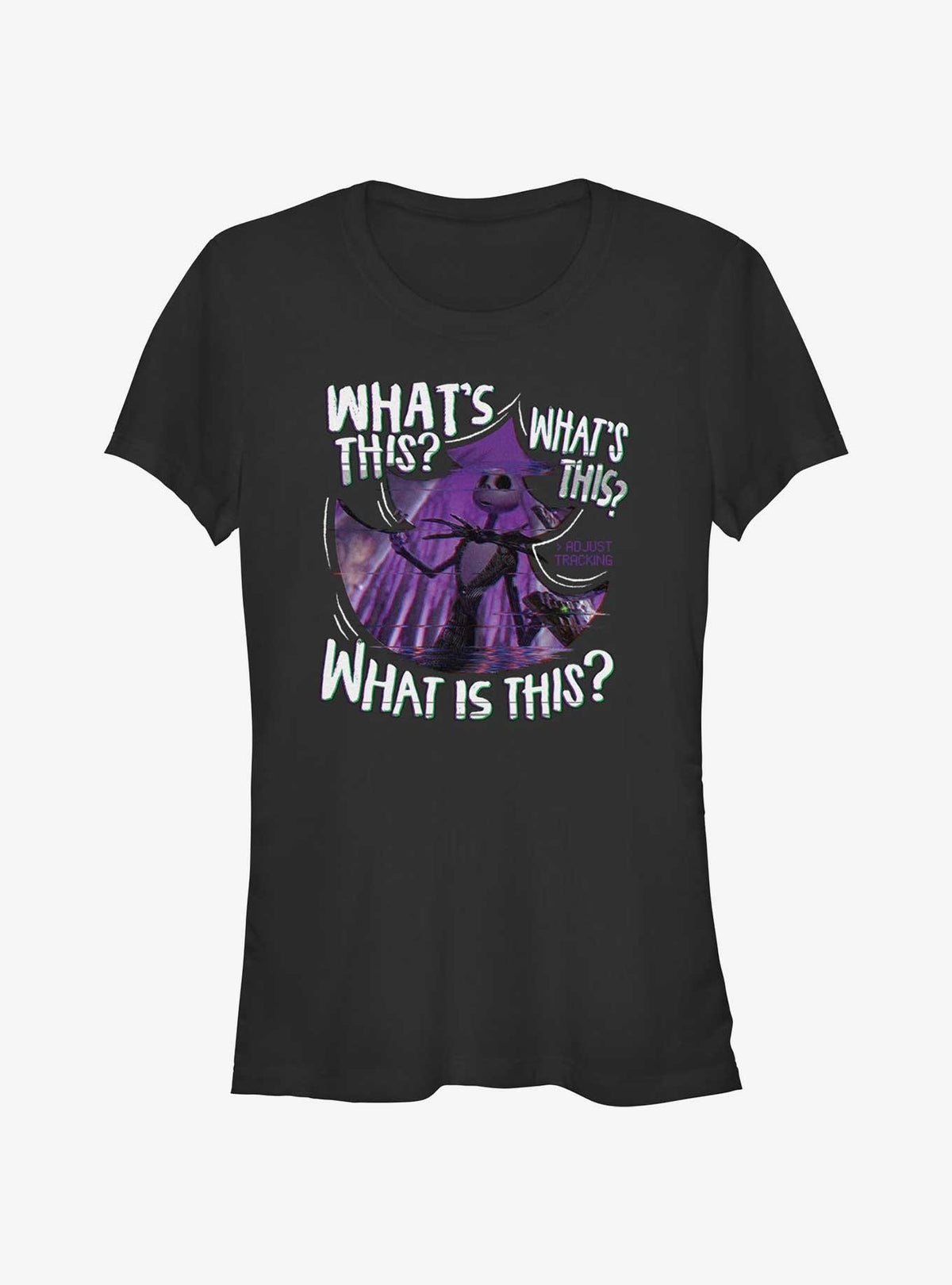 spooky holiday Jack Skellington What's This Girls T-Shirt