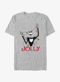 spooky holiday Jack Jolly Lights T-Shirt