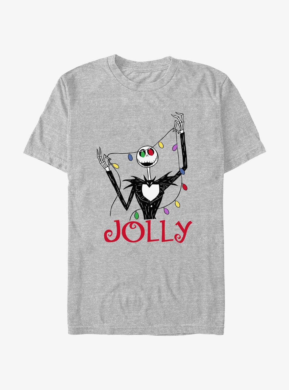 spooky holiday Jack Jolly Lights T-Shirt