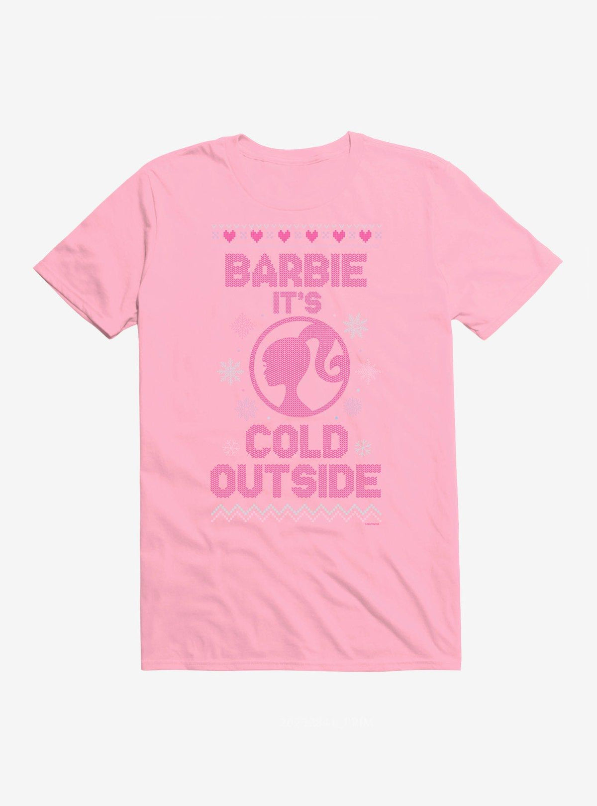 fashion doll It's Cold Outside Ugly Christmas Pattern T-Shirt