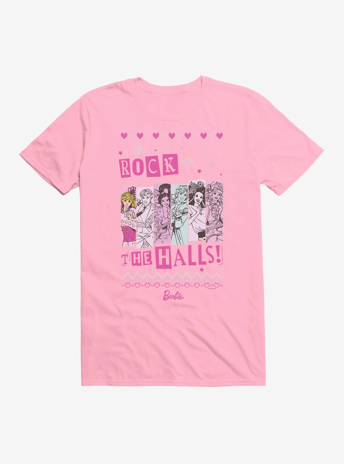fashion doll Rock The Halls Ugly Christmas Pattern T-Shirt
