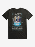 fashion doll Snowglobe Holidays Ugly Christmas Pattern T-Shirt