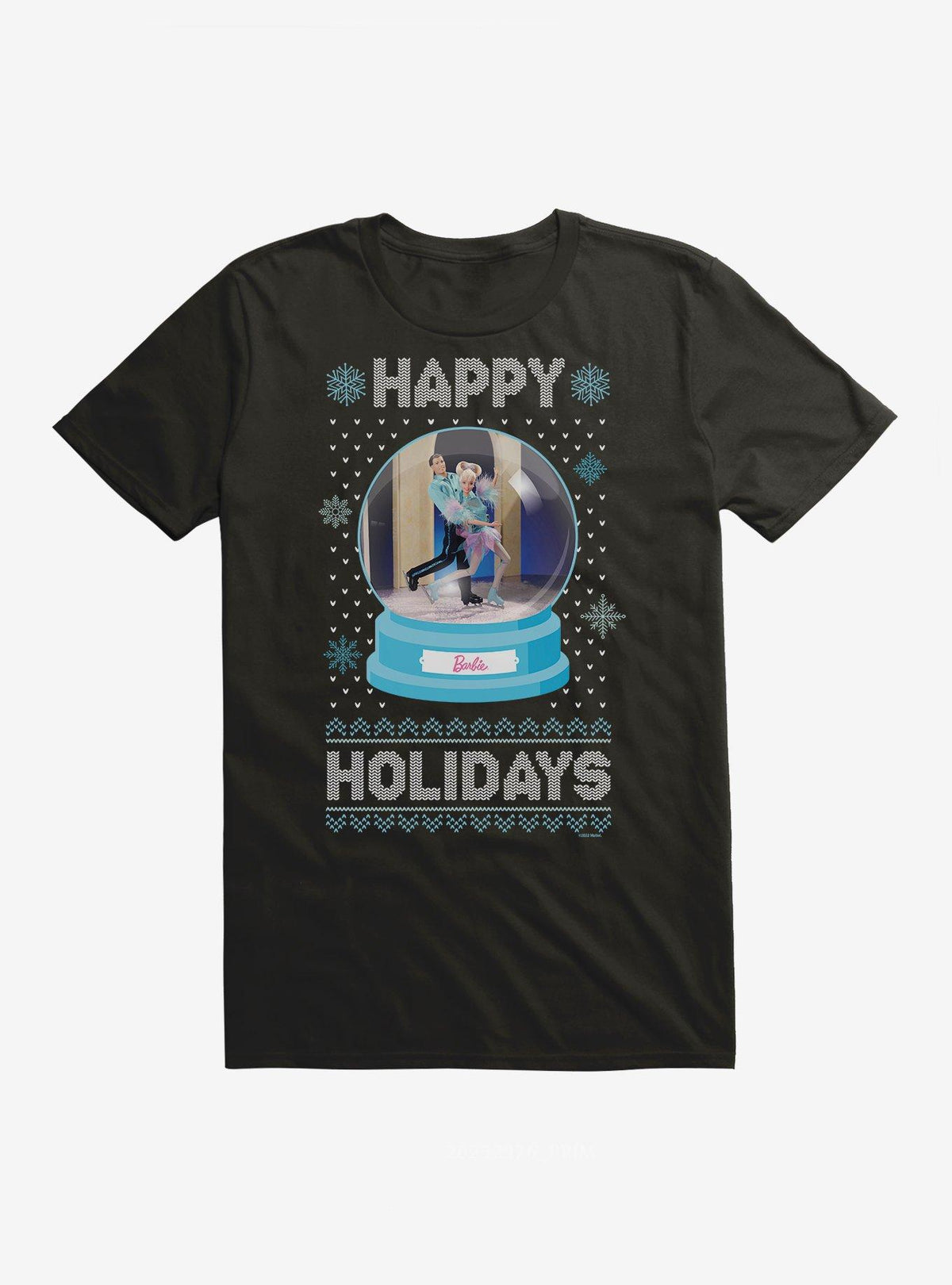 fashion doll Snowglobe Holidays Ugly Christmas Pattern T-Shirt
