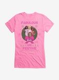 fashion doll Fabulous And Festive Ugly Christmas Pattern Girls T-Shirt