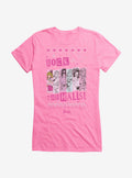 fashion doll Rock The Halls Ugly Christmas Pattern Girls T-Shirt