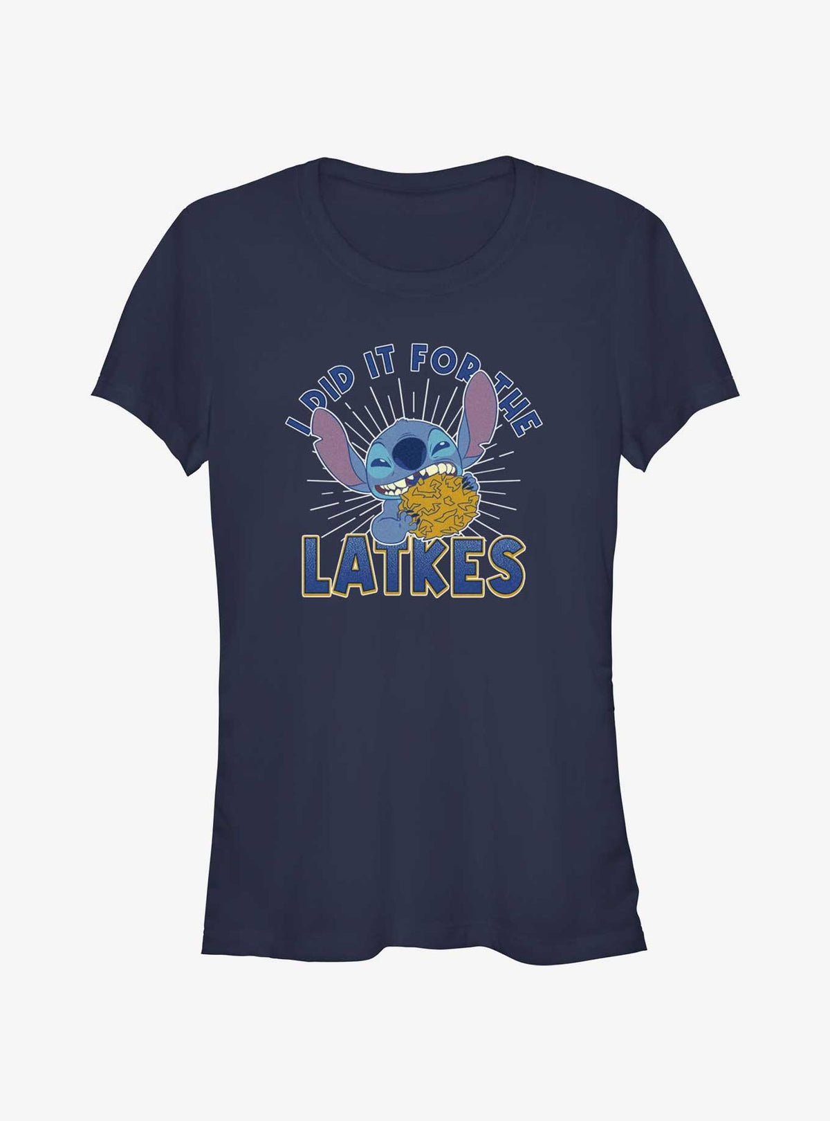 island alien duo Did It For Hanukkah Latkes Girls T-Shirt