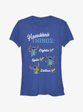 island alien duo Hanukkah List Girls T-Shirt