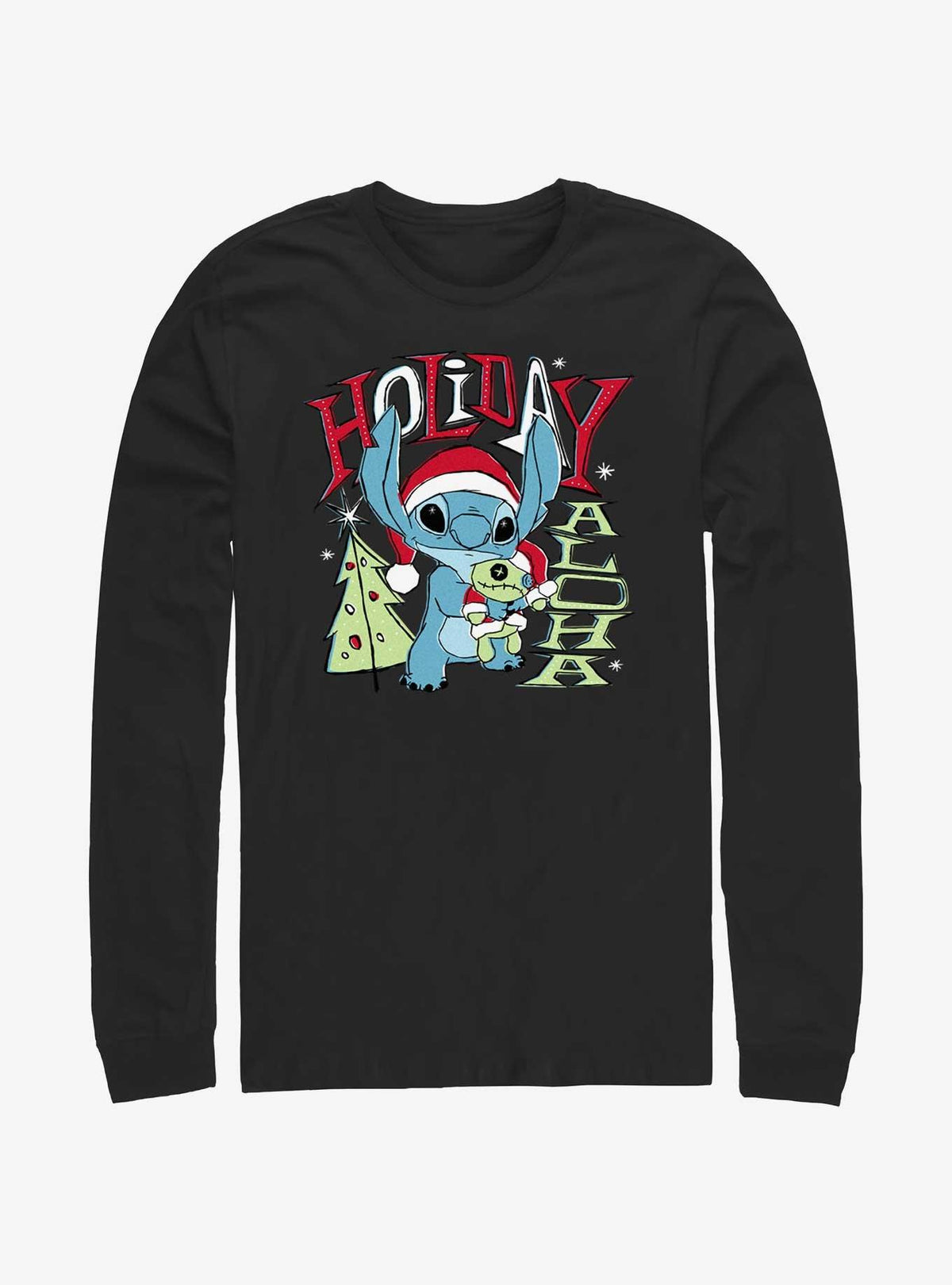 island alien duo Holiday Aloha Long-Sleeve T-Shirt