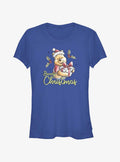 Winnie The Pooh Berry Christmas Girls T-Shirt