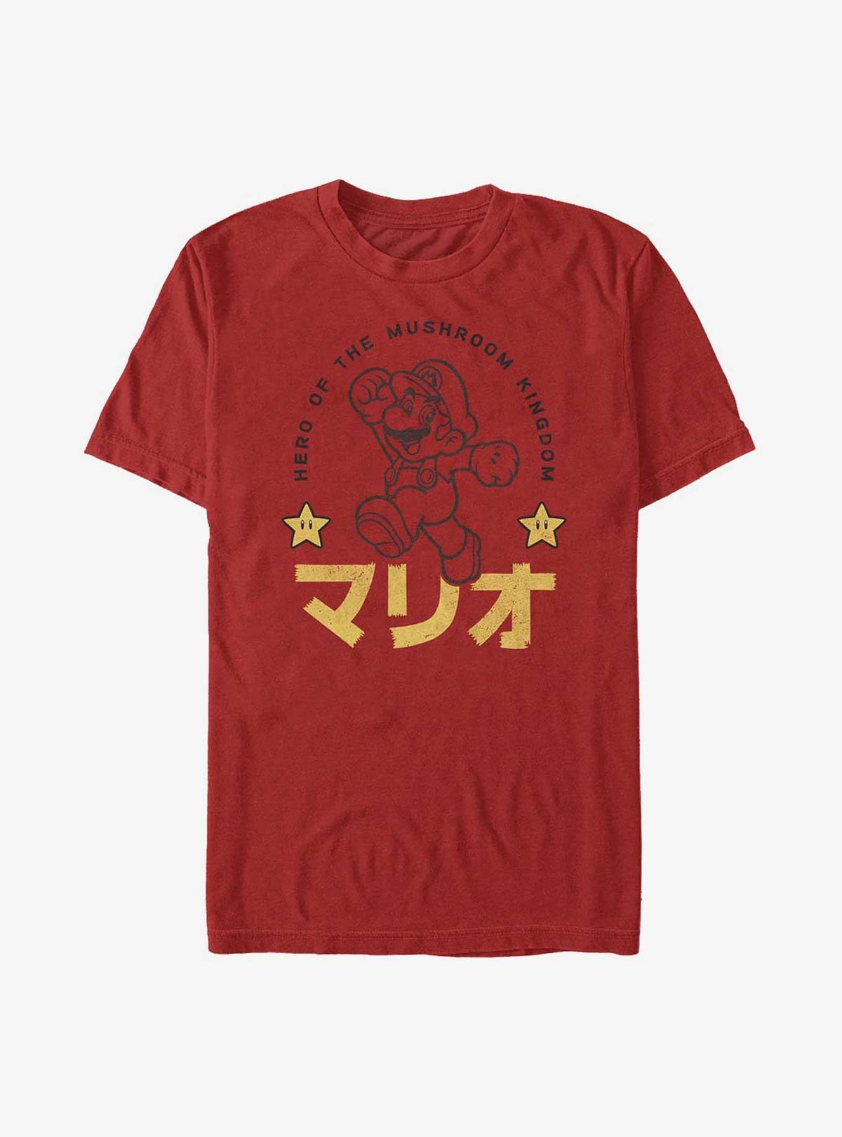 Nintendo retro platform gamer Mushroom Kingdom Hero T-Shirt