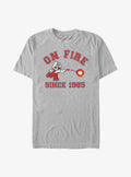 Nintendo retro platform gamer On Fire T-Shirt