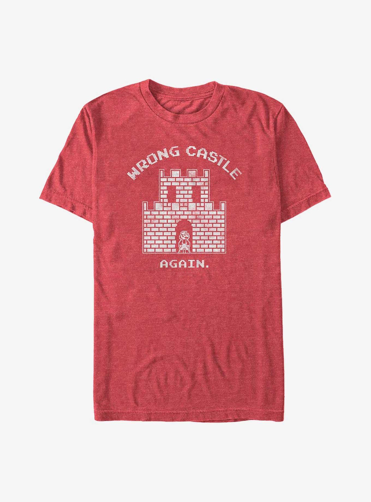 Nintendo retro platform gamer Wrong Castle T-Shirt