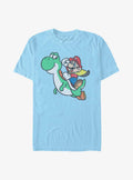 Nintendo retro platform gamer retro platform gamer Yoshi Jump T-Shirt