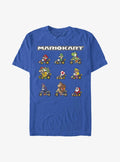 Nintendo retro platform gamer Kart Line Up T-Shirt 2