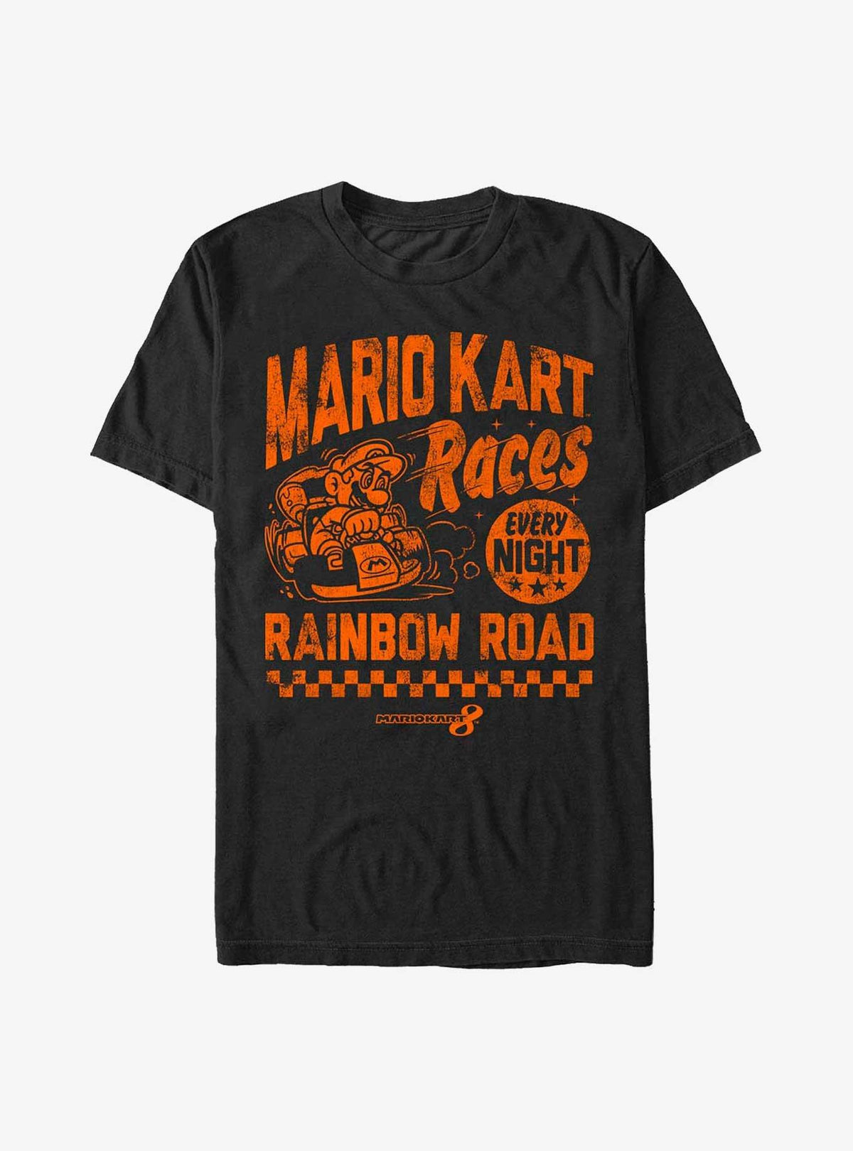 Nintendo retro platform gamer Kart Race Nights T-Shirt