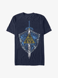 Nintendo fantasy adventure Ancient Heroes Sword and Shield T-Shirt