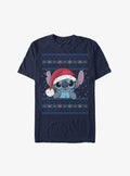 island alien duo Santa Hat Ugly Christmas Extra Soft T-Shirt 4