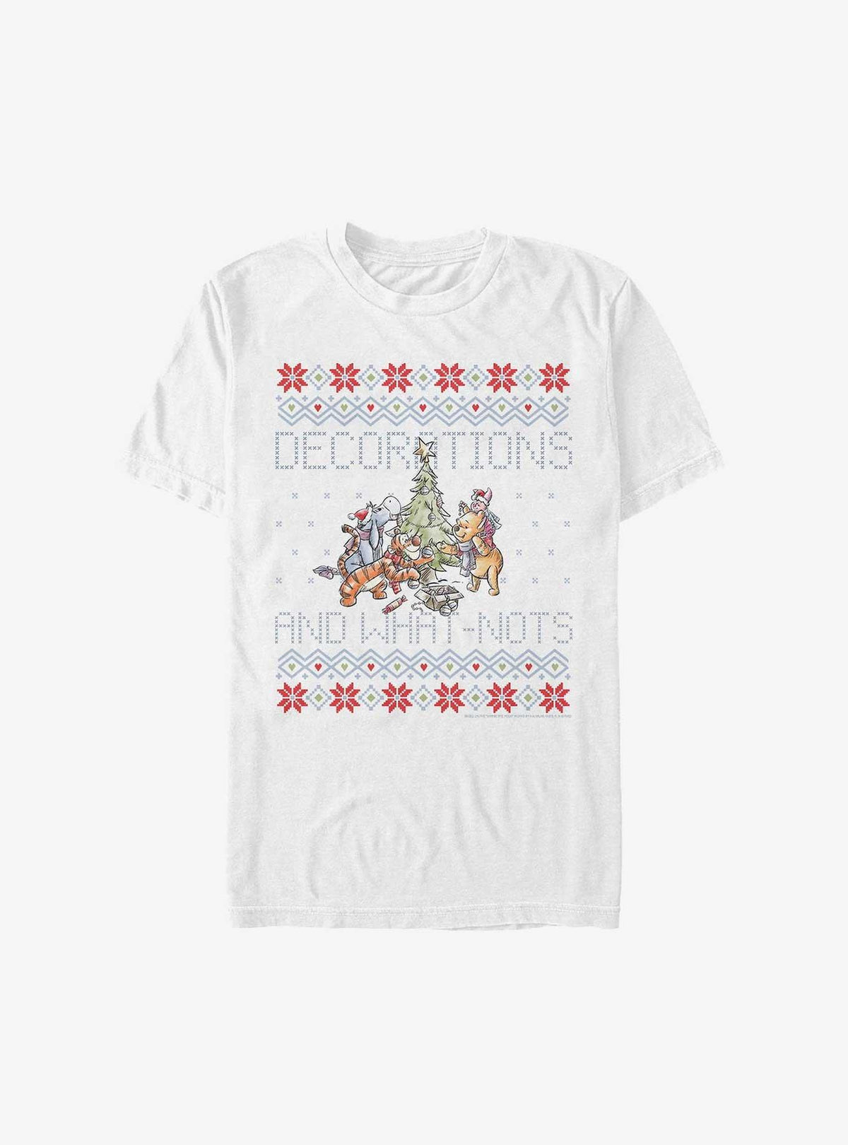 Winnie The Pooh Decorations And What-Nots Ugly Christmas Extra Soft T-Shirt