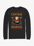 Captain Ugly Christmas Long-Sleeve T-Shirt