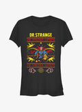Doctor Strange Sorcerer Supreme Ugly Christmas Girls T-Shirt