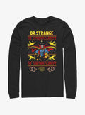 Doctor Strange Sorcerer Supreme Ugly Christmas Long-Sleeve T-Shirt