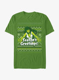 Hulk She-Hulk Season's Greetings Ugly Christmas T-Shirt