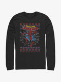 web hero Web Jump Ugly Christmas Long-Sleeve T-Shirt