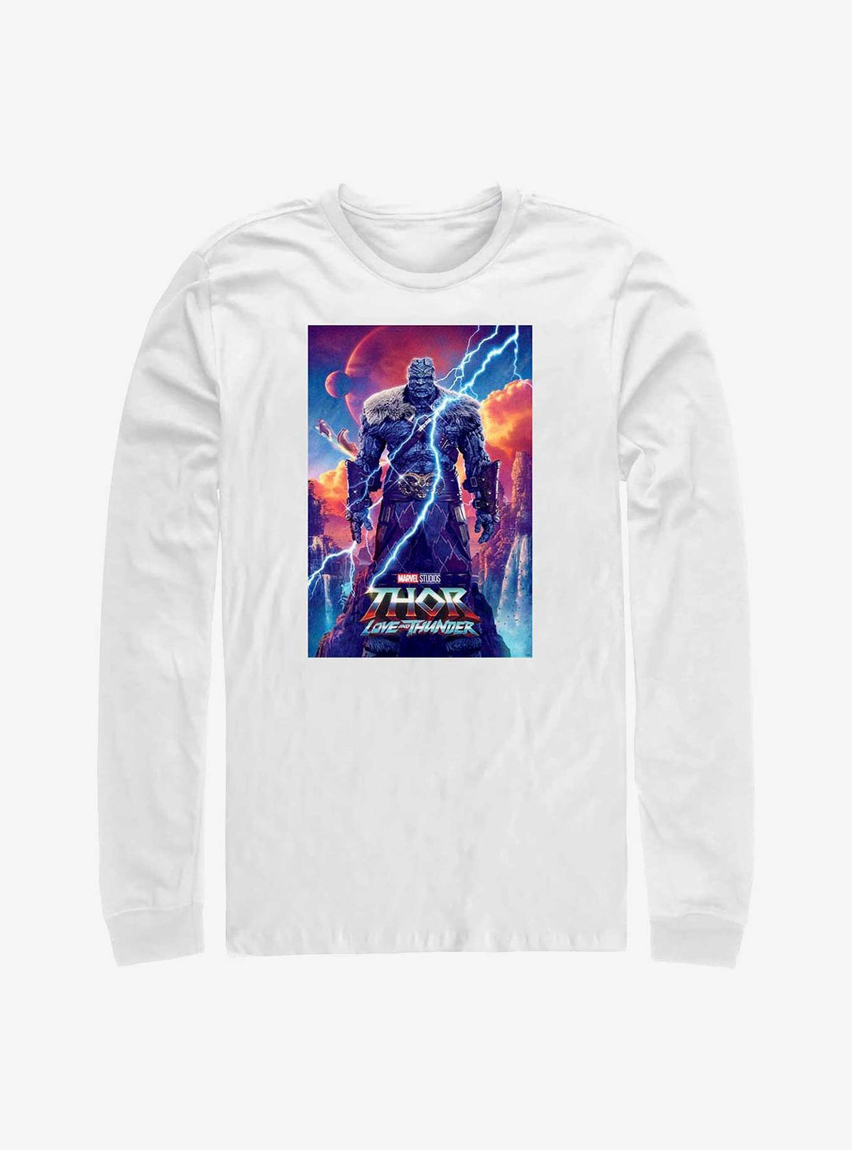 Thor Love and Thunder Korg Movie Poster Long-Sleeve T-Shirt