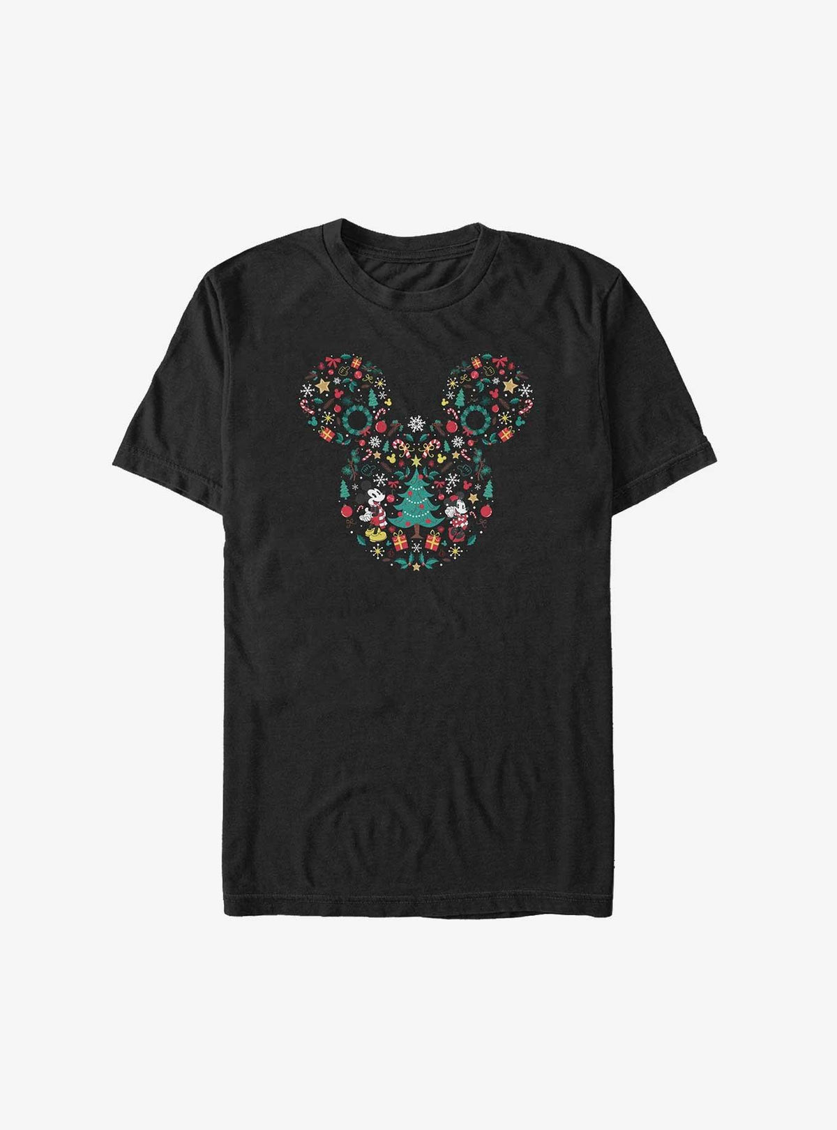 Mickey Mouse Christmas Icon Ear Big Tall T-Shirt