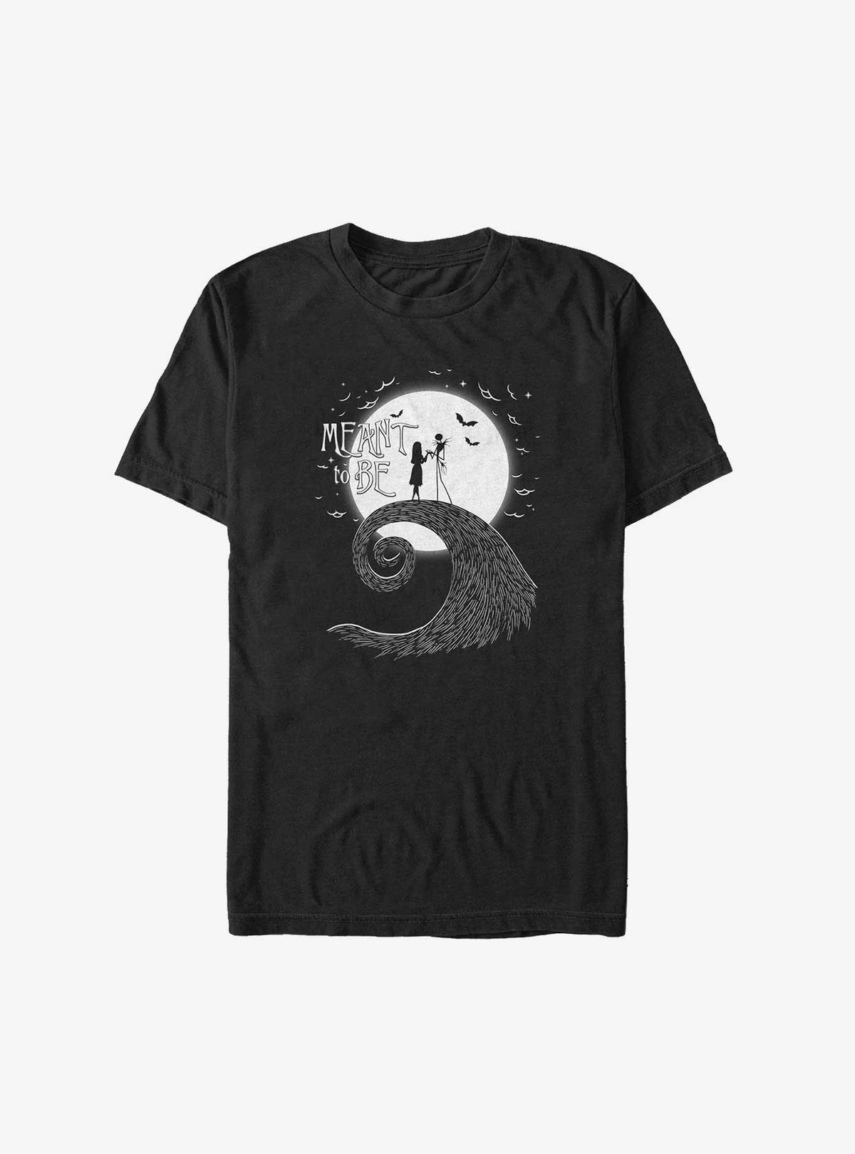 spooky holiday Meant To Be Jack and Sally Big Tall T-Shirt