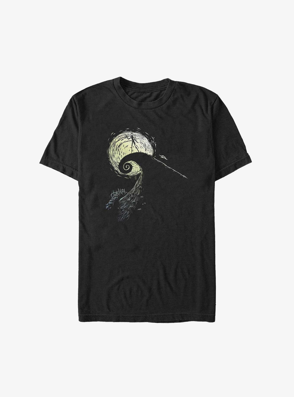 spooky holiday Spiral Hill Jack Big Tall T-Shirt
