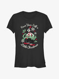Goofy Little Christmas Black Girls T-Shirt