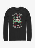 Goofy Little Christmas Black Long-Sleeve T-Shirt