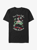 Goofy Little Christmas Black T-Shirt