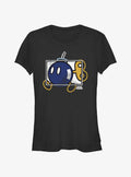 Nintendo retro platform gamer Bomb-Hei Box Girls T-Shirt