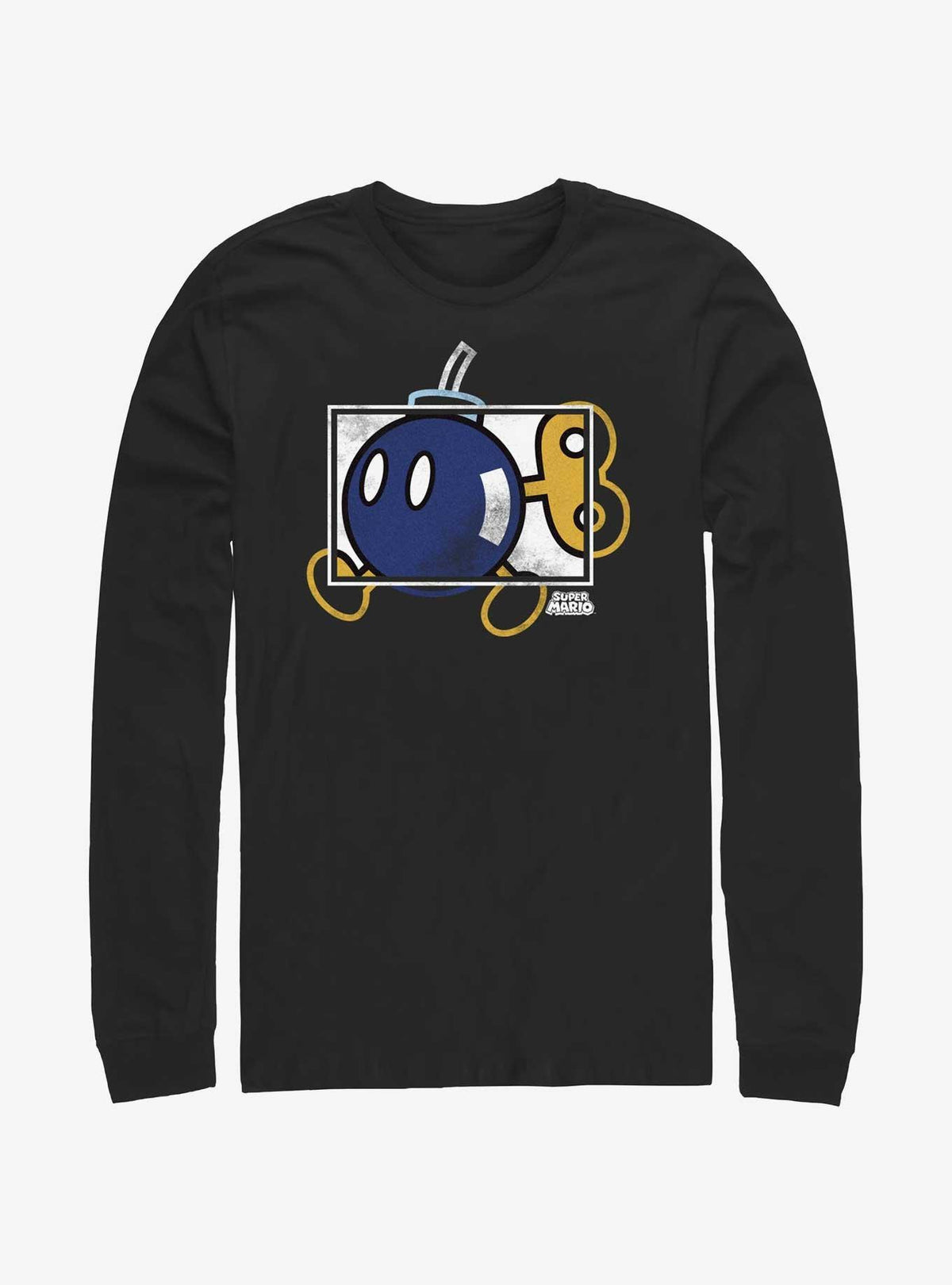 Nintendo retro platform gamer Bomb-Hei Box Long-Sleeve T-Shirt