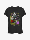 spooky holiday Boogie's Boys Lock Shock Barrel Girls T-Shirt