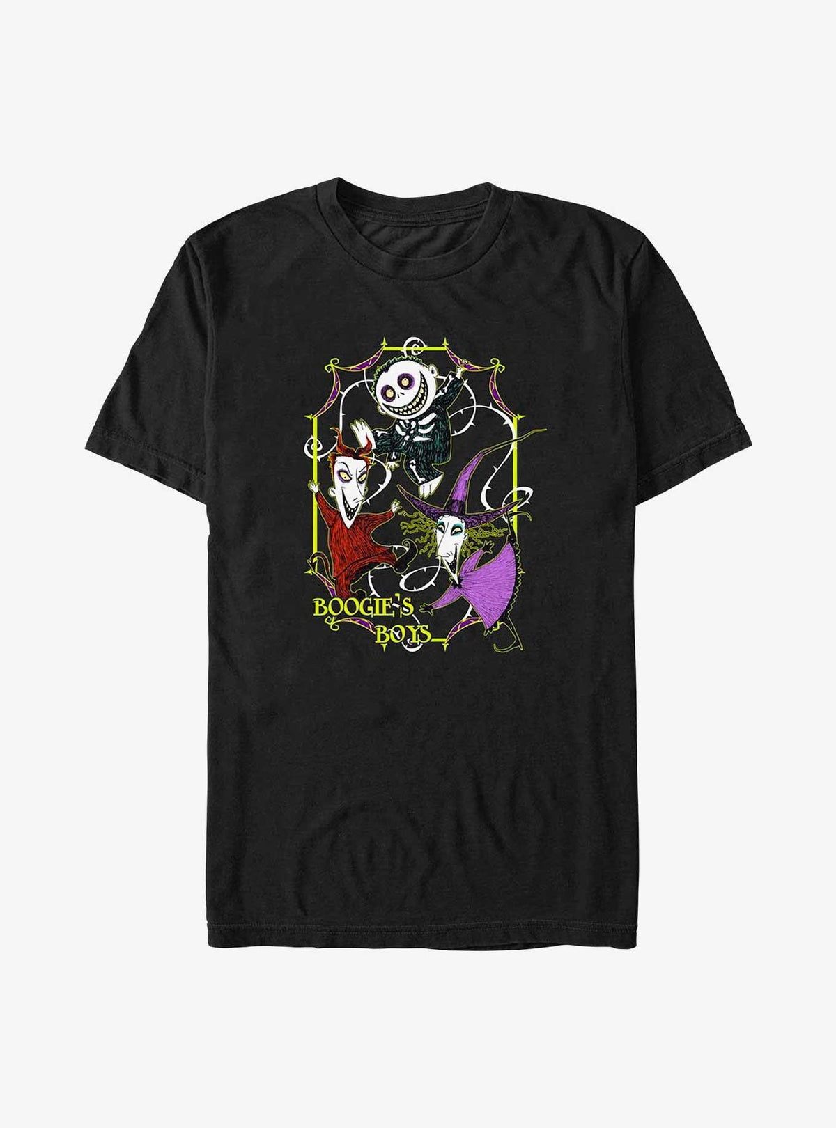 spooky holiday Boogie's Boys Lock Shock Barrel T-Shirt