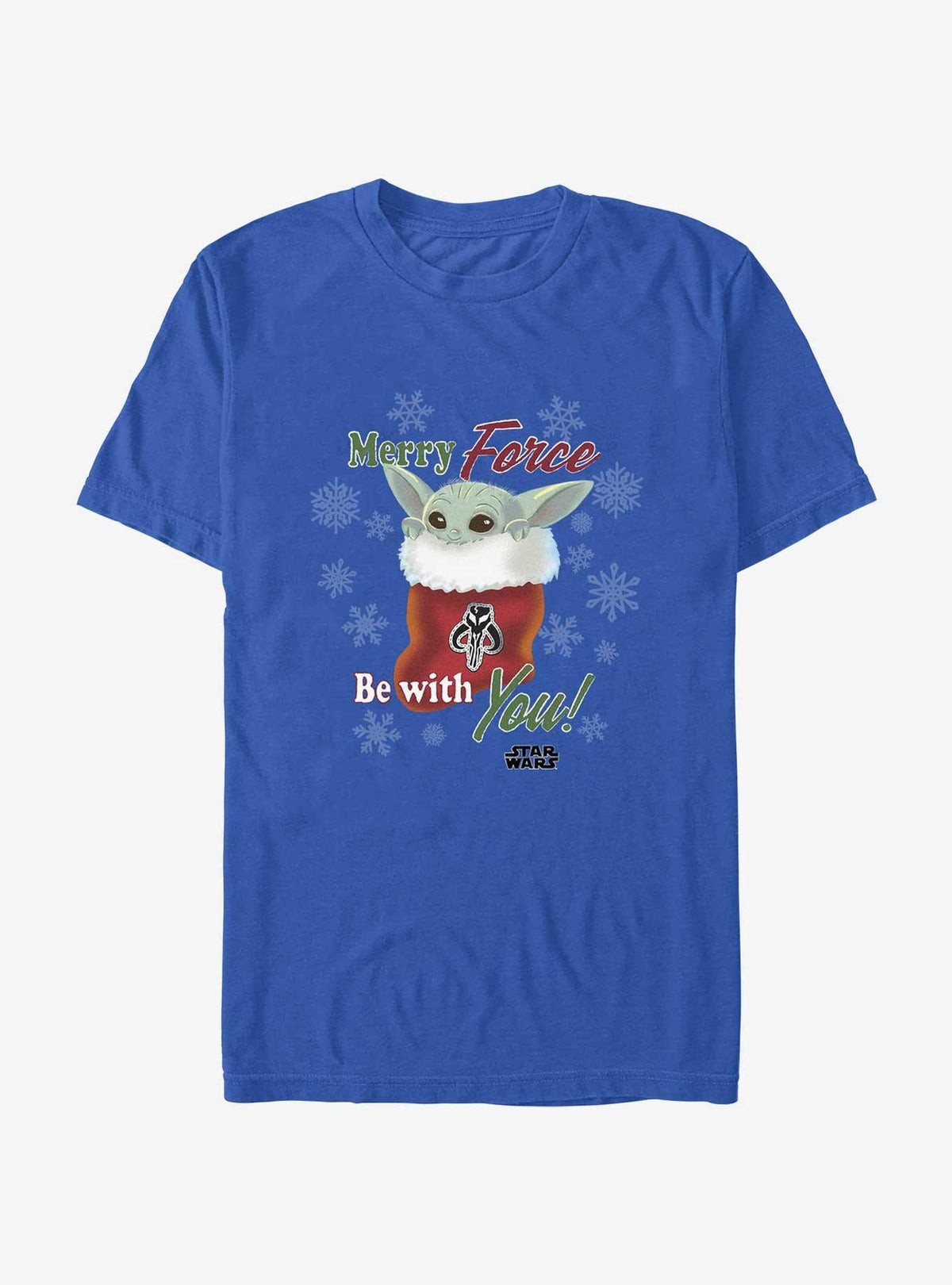 space adventure The Mandalorian Grogu Christmas Stocking Stuffer T-Shirt