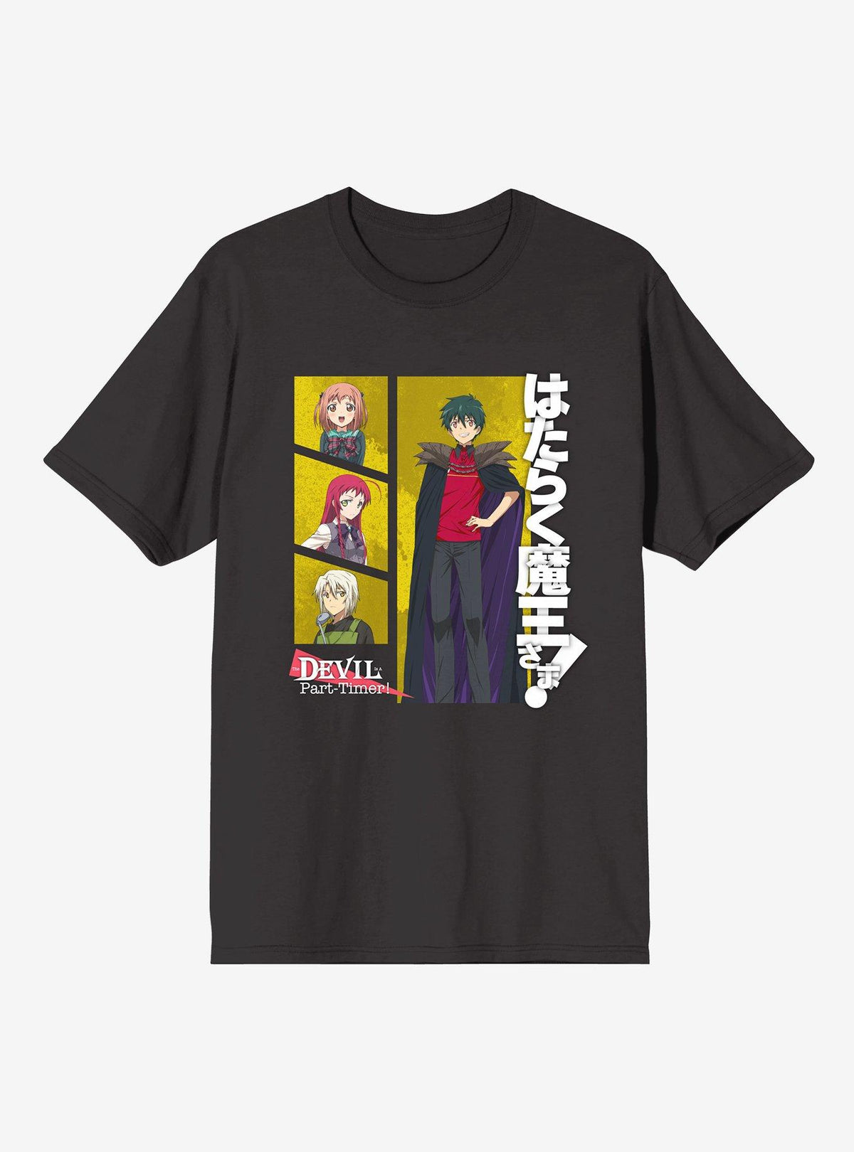The Devil Is A Part-Timer Panel T-Shirt