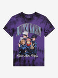 supernatural anime Group Purple Tie-Dye T-Shirt
