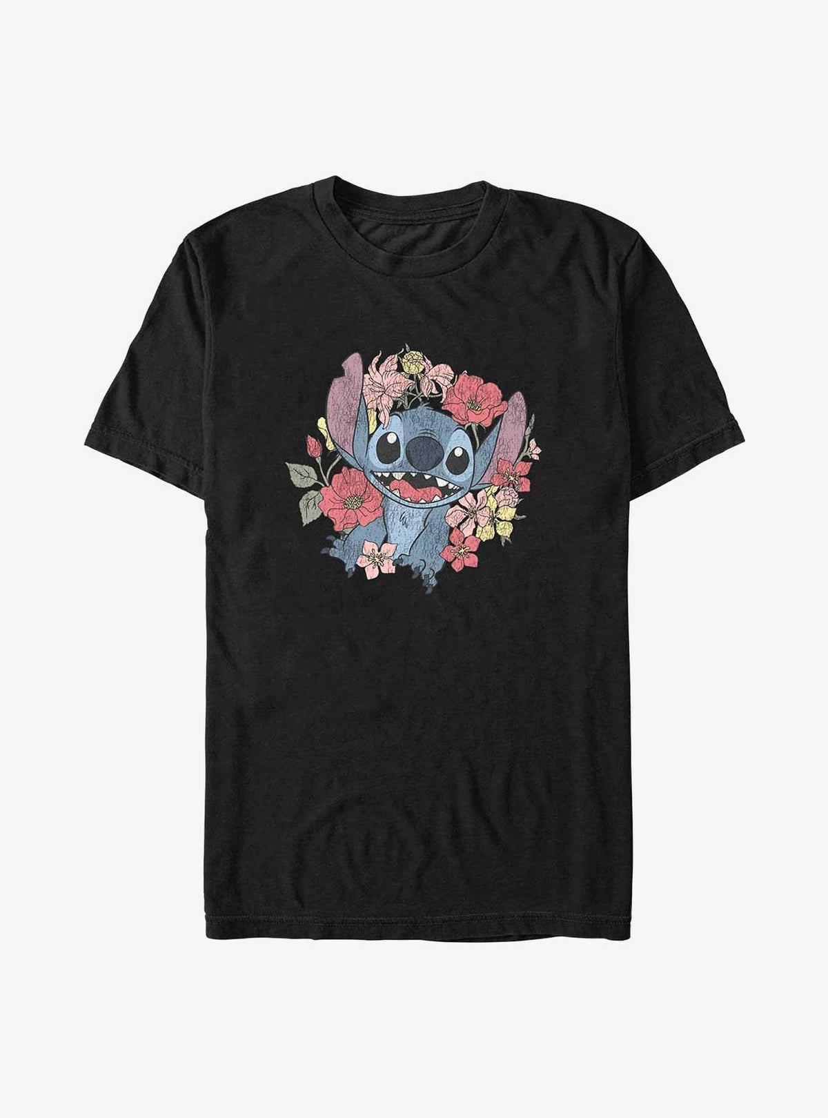 island alien duo Floral cute blue alien T-Shirt