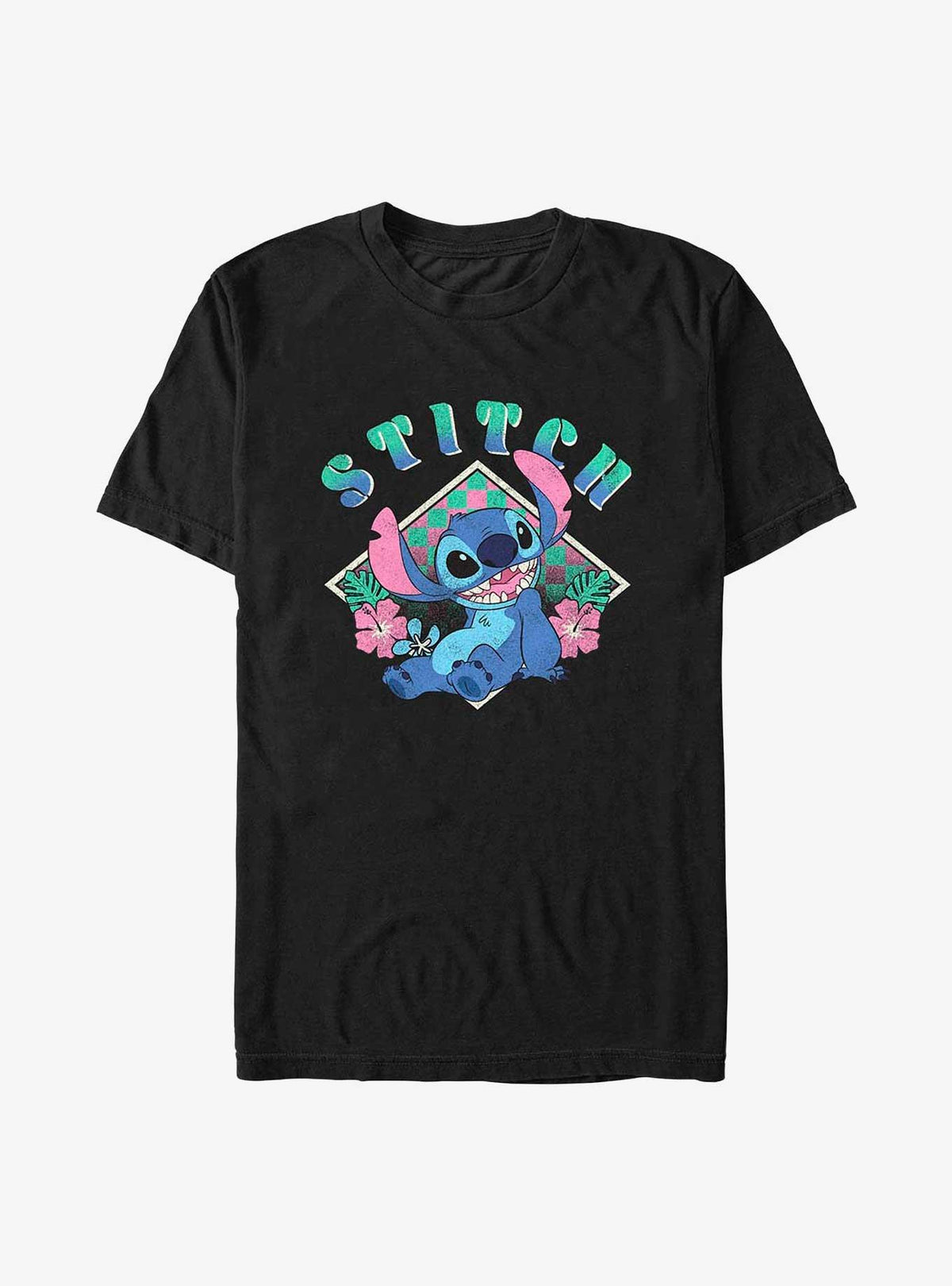 island alien duo Hibiscus cute blue alien T-Shirt