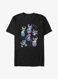 island alien duo Planetary cute blue alien T-Shirt