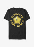 Nintendo retro platform gamer Star Body Armor T-Shirt
