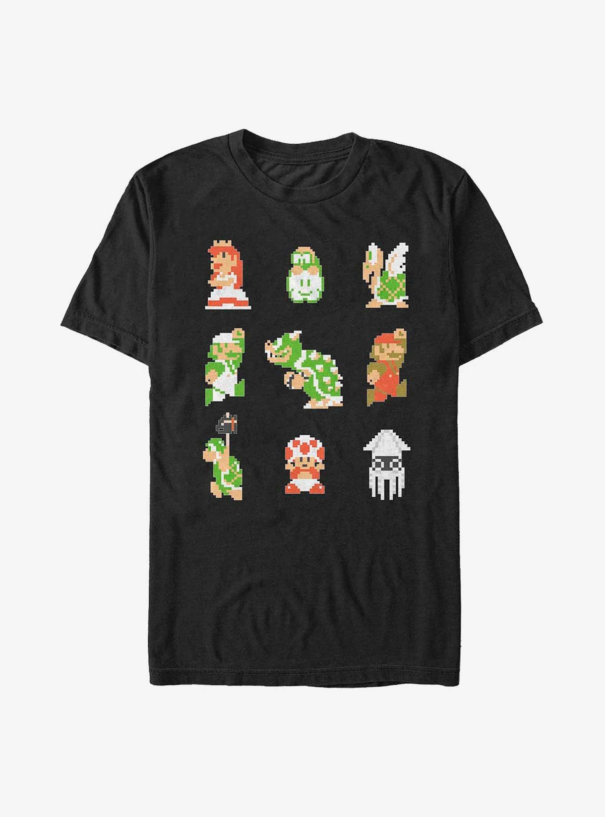 Nintendo retro platform gamer Little Cast T-Shirt